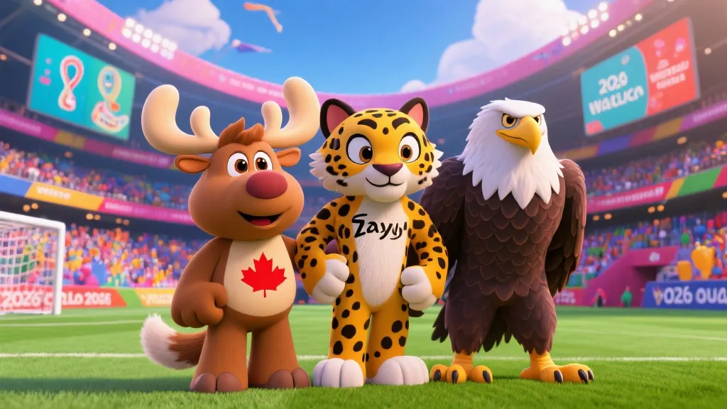 揭秘2026世界杯吉祥物：Maple、Zayu与Clutch背后的文化密码与狂欢寓意